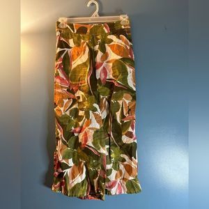 Tahiri Women’s 100% Linen Wide Leg Pants Size S